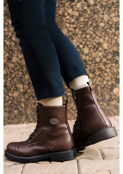 Era 3pr Kahverengi Erkek Biker Bot