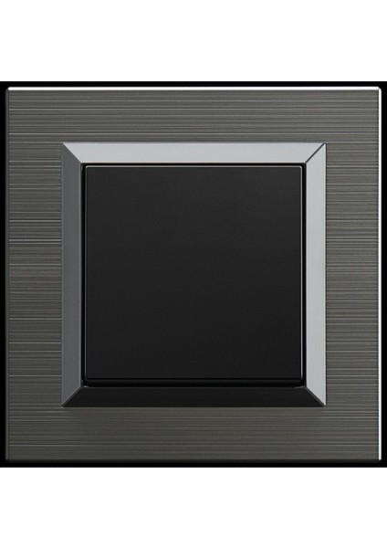 Ovivo Quantum Manyetik Gri Anahtar + Çerçeve Dahildir