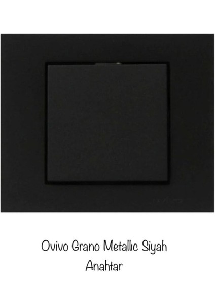 Grano Metallıc Siyah Anahtar