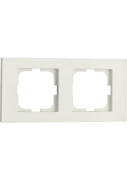 12 Adet Grano Beyaz Ikili Çerçeve 12 Adet