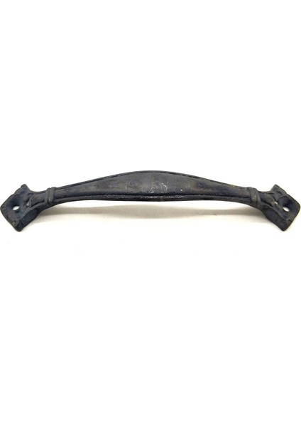 Antika Tarz Dekoratif Pirinç Deste Mobilya Kulbu - 27X155 Mm, Oksit