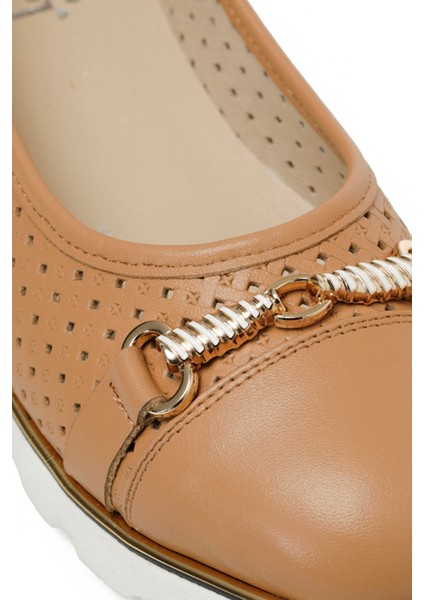 INCI ORBA 4FX Taba Kadın Dolgu Ayakkabı