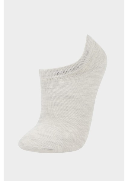 Kız Çocuk 7'li Pamuklu Patik Çorap F8690A8NS