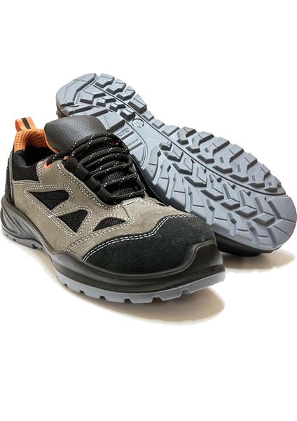 1500 Süet Kevlar Iş Güvenliği Ayakkabısı Çivi Batmaz Kompozit Burun- Kevlar Taban S1P