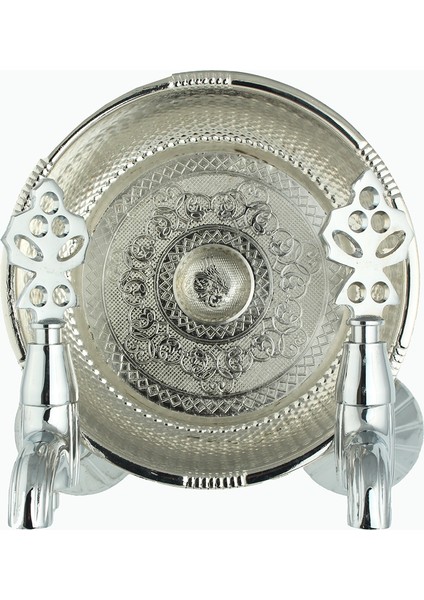 İkili Hamam Taslı Lüx Krom Osmanlı Musluk