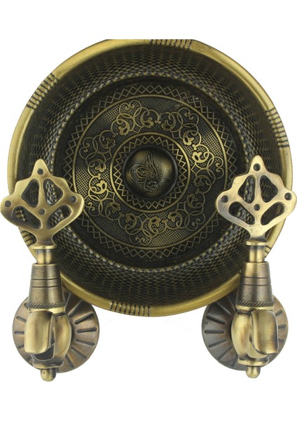 İkili Hamam Taslı İbrikli Antik Osmanlı Musluk