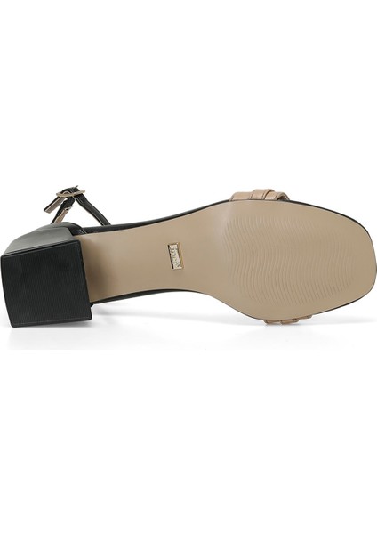 INCI GLORIA 4FX Siyah Kadın Topuklu Sandalet