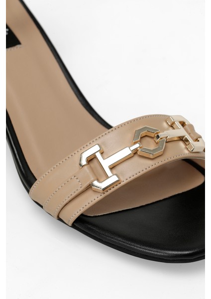 INCI GLORIA 4FX Siyah Kadın Topuklu Sandalet