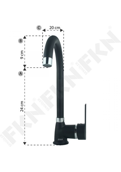 Delta Mix Siyah Eviye Bataryası fiyatları