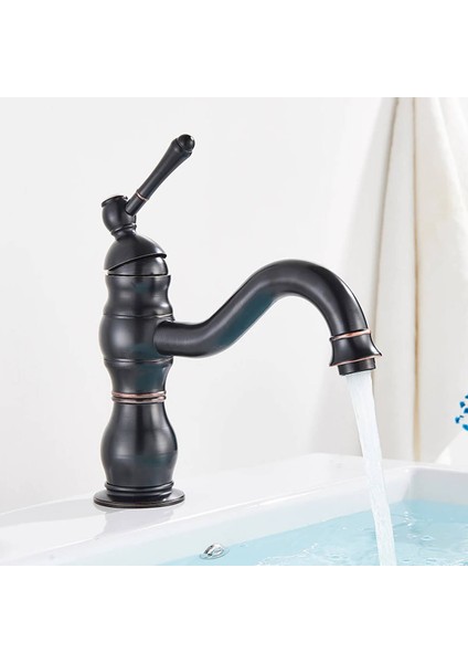 Royal Kısa Siyah Lavabo Bataryası indirimleri