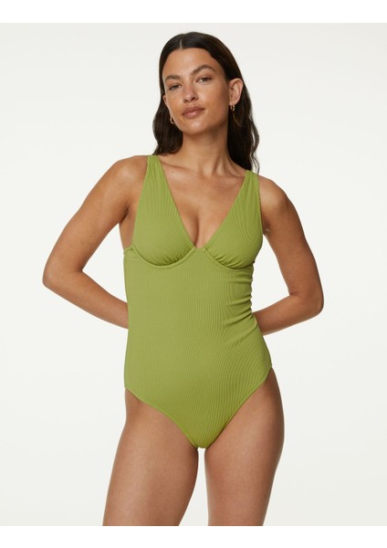 Fitil Detaylı Regular Fit Mayo