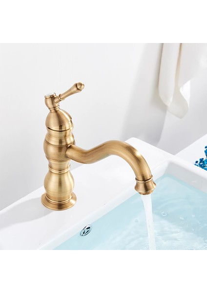 Royal Kısa Antik Lavabo Bataryası modelleri