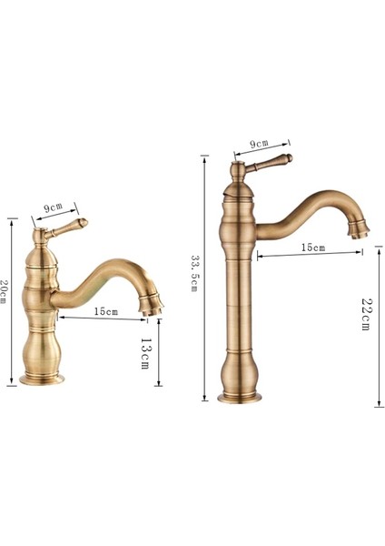 Royal Kısa Antik Lavabo Bataryası fırsatları