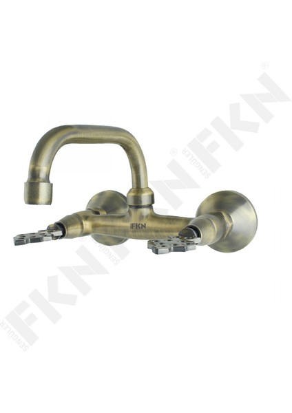 Klasik Duvardan Dönerli Antik Eviye Bataryası