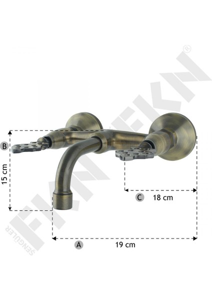 Klasik Antik Sabit Eviye Bataryası modelleri