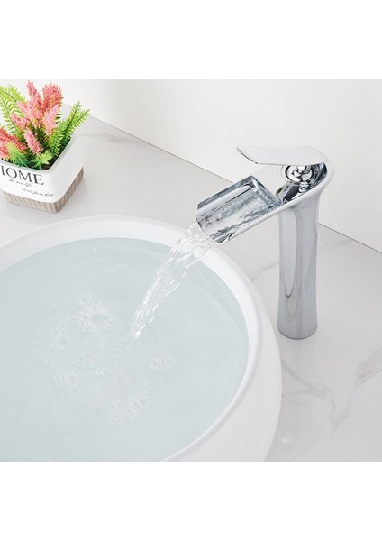 Şelale Uzun Krom Çanak Lavabo Bataryası modelleri