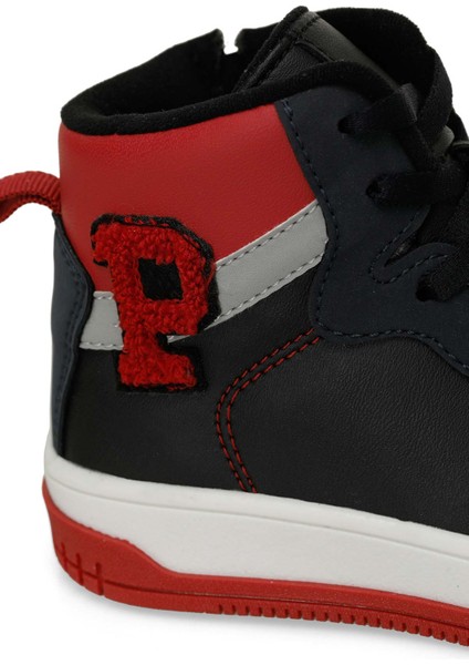 PATCH.P4PR Lacivert Erkek Çocuk High Sneaker