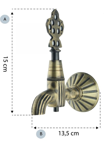 LPD Eko Klasik Antik Osmanlı Musluk modelleri