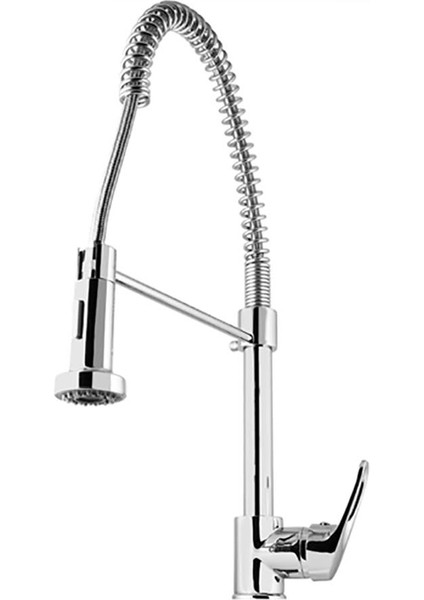 Fkn Fkn Çapa Te Mix Yaylı Konut Tipi Eviye Bataryası-Tek Kontrollü