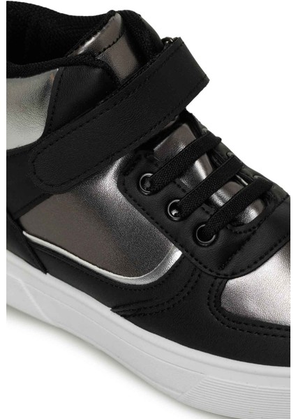 Husto.F4Pr Siyah Kız Çocuk High Sneaker