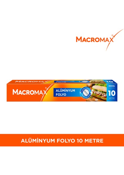 Alüminyum Folyo 10 Metre, Ekstra Dayanıklı, Isıyı Koruyan ve Eşit Dağıtan Yapı