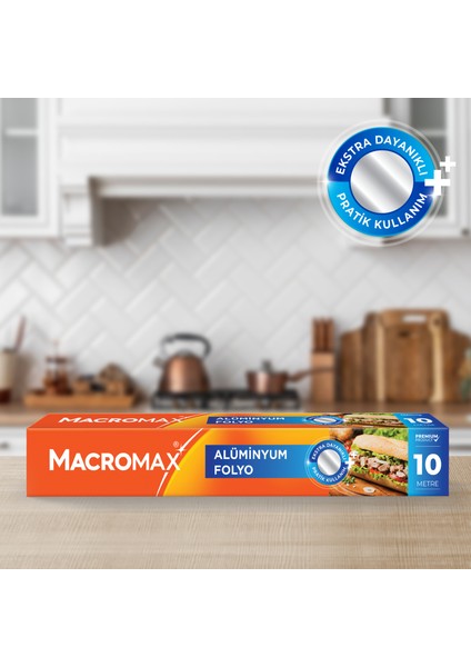 Alüminyum Folyo 10 Metre, Ekstra Dayanıklı, Isıyı Koruyan ve Eşit Dağıtan Yapı fiyatları