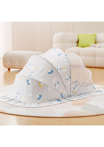 Bebek Cibinliği Bebek Sivrisinek Önleyici Örtü Katlanabilir Düşmeyi Önleyici Çocuk Tam Kapalı Ev Cibinliği 0-5 Yaş Bebek Için Uygun (Yurt Dışından)