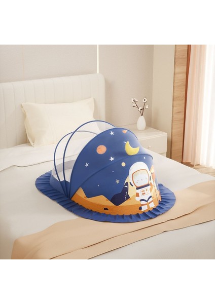 Bebek Cibinlik Örtüsü Tam Kapak Sivrisinek Önleyici Örtü Çocuklar Katlanabilir Kurulum Gerektirmeyen Ev Cibinliği 0-5 Yaş Için Uygun 125 * 60 * 65 (Yurt Dışından)