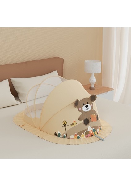 Bebek Cibinlik Örtüsü Tam Kapak Sivrisinek Önleyici Örtü Çocuklar Katlanabilir Kurulum Gerektirmeyen Ev Cibinliği 0-5 Yaş Için Uygun 125 * 60 * 65 (Yurt Dışından)