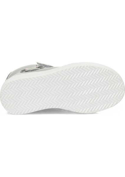 MASDA.P4PR Gümüş Kız Çocuk High Sneaker