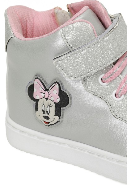 MASDA.P4PR Gümüş Kız Çocuk High Sneaker
