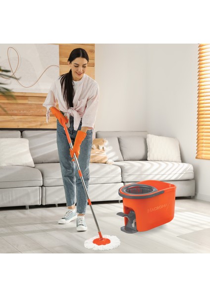 Garantili Force Pedallı Otomatik Temizlik Seti 16 Litre %100 Mikrofiber indirimleri