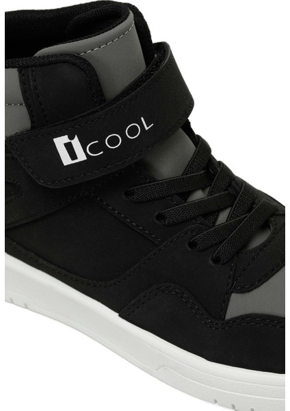 Assonı F 4Pr Siyah Erkek Çocuk High Sneaker
