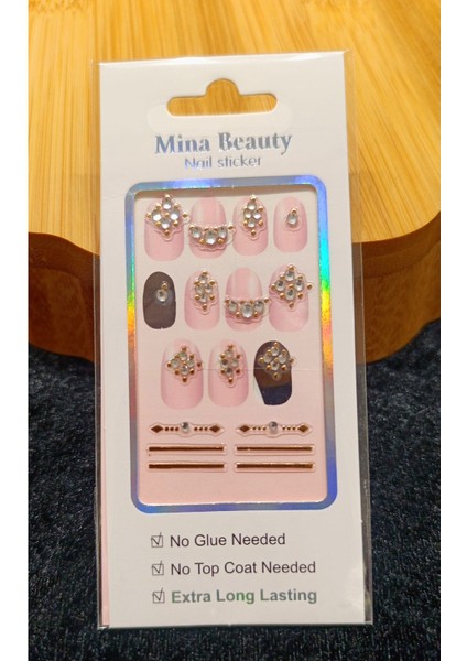 Lüks Figürlü Nail Sticker