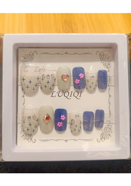 Lüks Figürlü Takma Tırnak