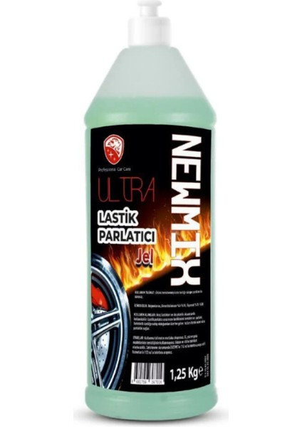 Jel Lastik Parlatıcı 1.25KG+UYGULAMA Süngeri