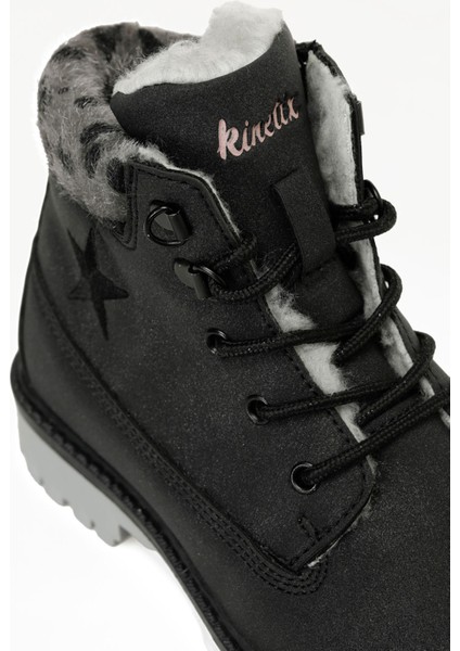 Leow 4pr Siyah Kız Çocuk Worker Bot