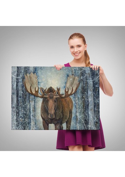 Ormandaki Geyik TABLOSU-6644 fırsatları