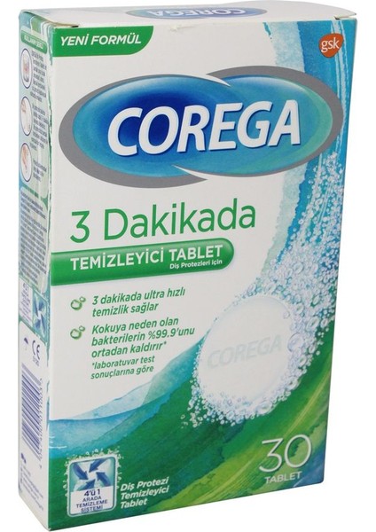 Temızleyıcı Tablet 30 Lu