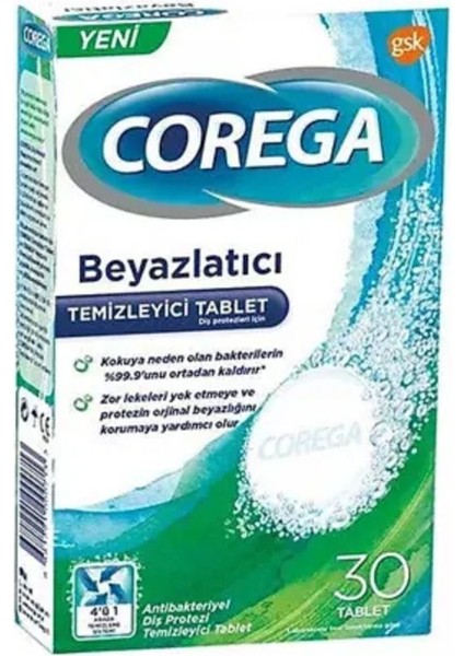 Temizleyici Beyazlatıcı 30 Tablet