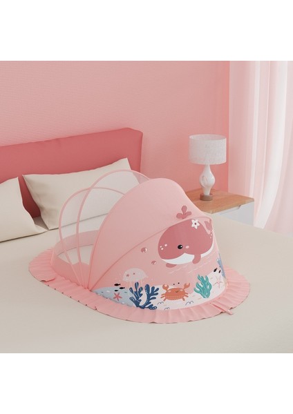 Bebek Cibinlik Örtüsü Tam Kapak Sivrisinek Önleyici Örtü Çocuklar Katlanabilir Kurulum Gerektirmeyen Ev Cibinliği 0-5 Yaş Için Uygun 125 * 60 * 65 (Yurt Dışından)
