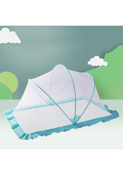 Bebek Katlanabilir Cibinlik Örtüsü Bebek Tam Örtü Tipi 0-5 Yaş Için Uygun Büyük 125 * 60 * 65 (Yurt Dışından)