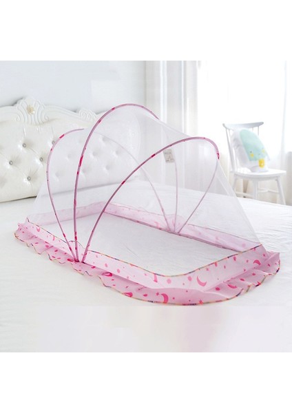 Bebek Katlanabilir Cibinlik Örtüsü Bebek Tam Örtü Tipi 0-5 Yaş Için Uygun Büyük 125 * 60 * 65 (Yurt Dışından)