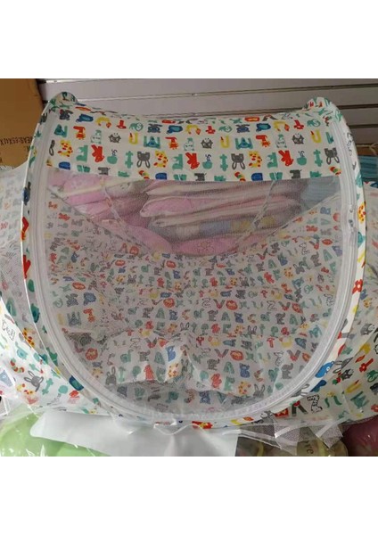 Yeni Bebek Cibinlik Katlanabilir Cibinlik Sivrisinek Önleyici Kapak 0-5 Yaş Bebek Için 125 * 60 * 65 (Yurt Dışından)