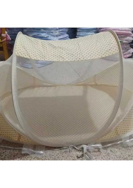 Yeni Bebek Cibinlik Katlanabilir Cibinlik Sivrisinek Önleyici Kapak 0-5 Yaş Bebek Için 125 * 60 * 65 (Yurt Dışından)