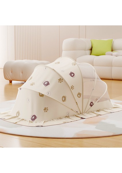 Bebek Cibinliği Bebek Sivrisinek Önleyici Örtü Katlanabilir Düşmeyi Önleyici Çocuk Tam Kapalı Ev Cibinliği 0-5 Yaş Bebek Için Uygun (Yurt Dışından)