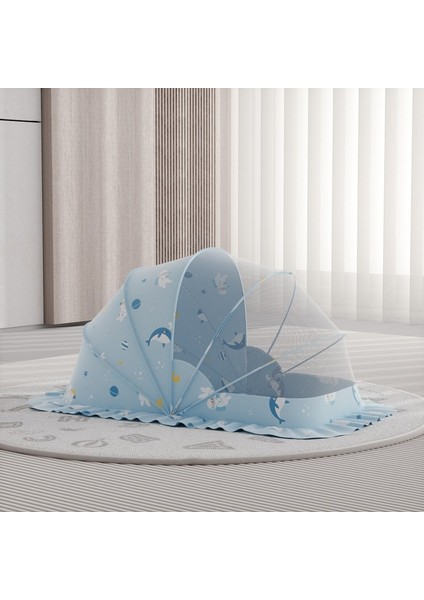 Bebek Cibinlik Örtüsü Tam Kapak Sivrisinek Önleyici Örtü Çocuklar Katlanabilir Kurulum Gerektirmeyen Ev Cibinliği 0-5 Yaş Için Uygun 125 * 60 * 65 (Yurt Dışından)
