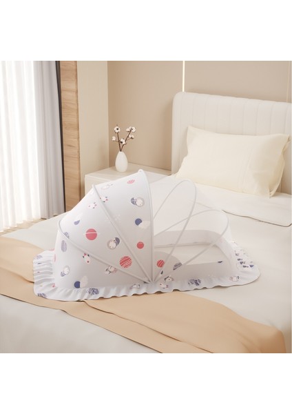 Bebek Cibinlik Bebek Sivrisinek Önleyici Örtü Yenidoğan Bebek Sivrisinek Önleyici 0-5 Yaş Bebek Için Yeni Katlanabilir Tam Örtü 125*60*65 (Yurt Dışından)