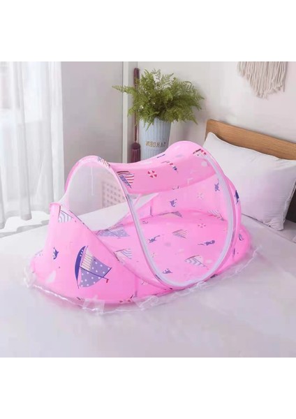 Yeni Bebek Cibinlik Katlanabilir Cibinlik Sivrisinek Önleyici Kapak 0-5 Yaş Bebek Için 125 * 60 * 65 (Yurt Dışından)