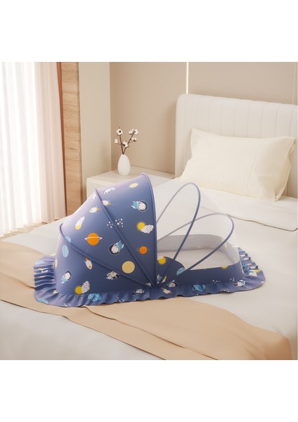 Bebek Cibinlik Bebek Sivrisinek Önleyici Örtü Yenidoğan Bebek Sivrisinek Önleyici 0-5 Yaş Bebek Için Yeni Katlanabilir Tam Örtü 125*60*65 (Yurt Dışından)